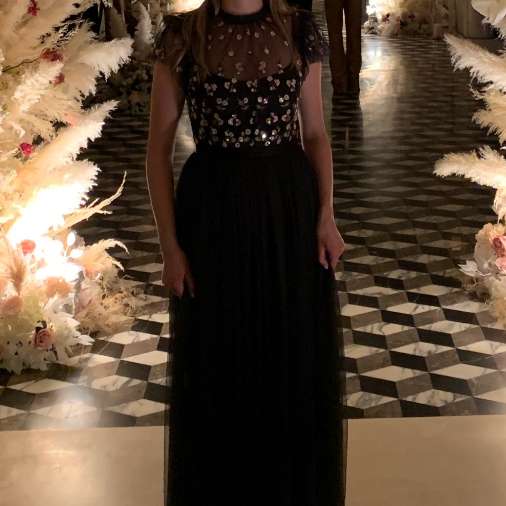 Black Lace Black Tie Wedding